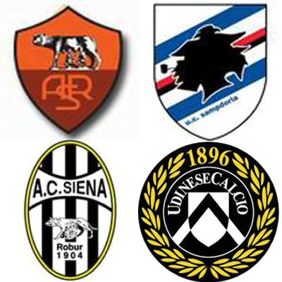 La nuova Serie A. Alla scoperta di: Roma, Sampdoria, Siena e Udinese